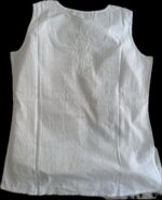 Women's Lakhnavi Handcrafted Cotton Chikankari Top - HONC002 - Image 2