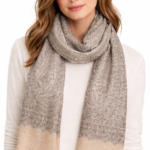 Écharpe Jamawar en Laine Pure – Motifs Moghols Tissés Main